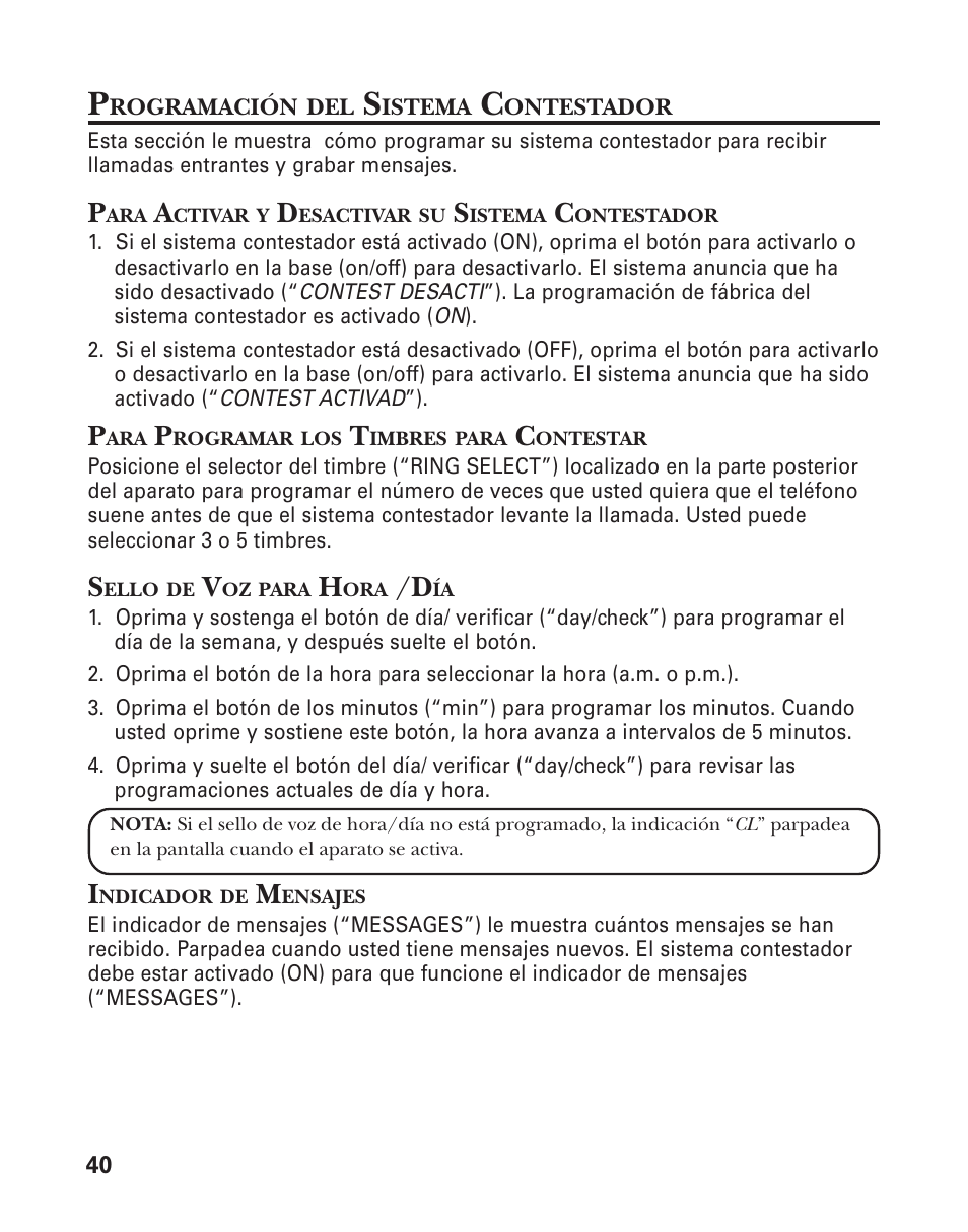 GE 21025/26 User Manual | Page 100 / 120