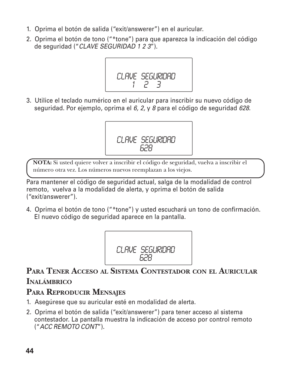 GE 21025/26 User Manual | Page 104 / 120
