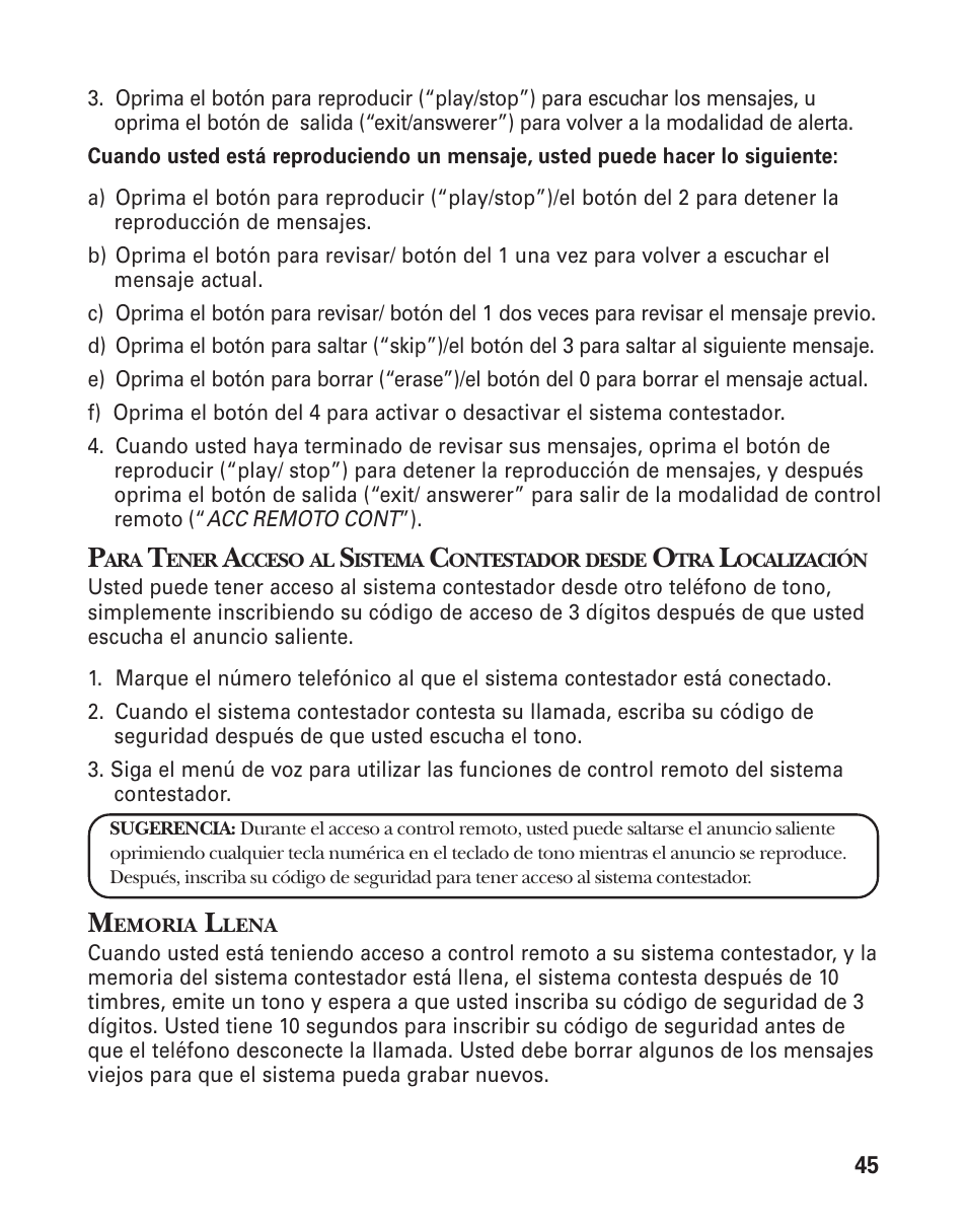 GE 21025/26 User Manual | Page 105 / 120