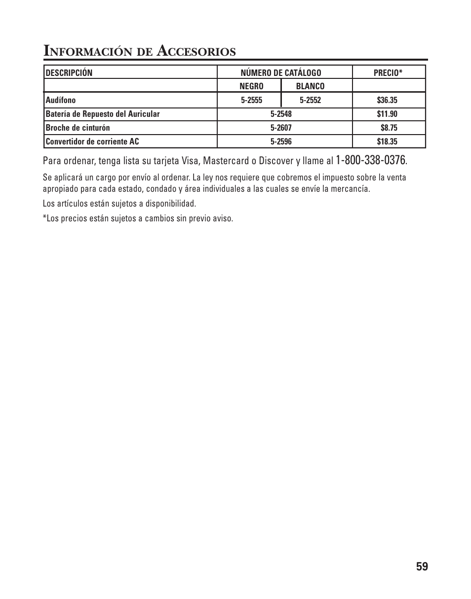 GE 21025/26 User Manual | Page 119 / 120