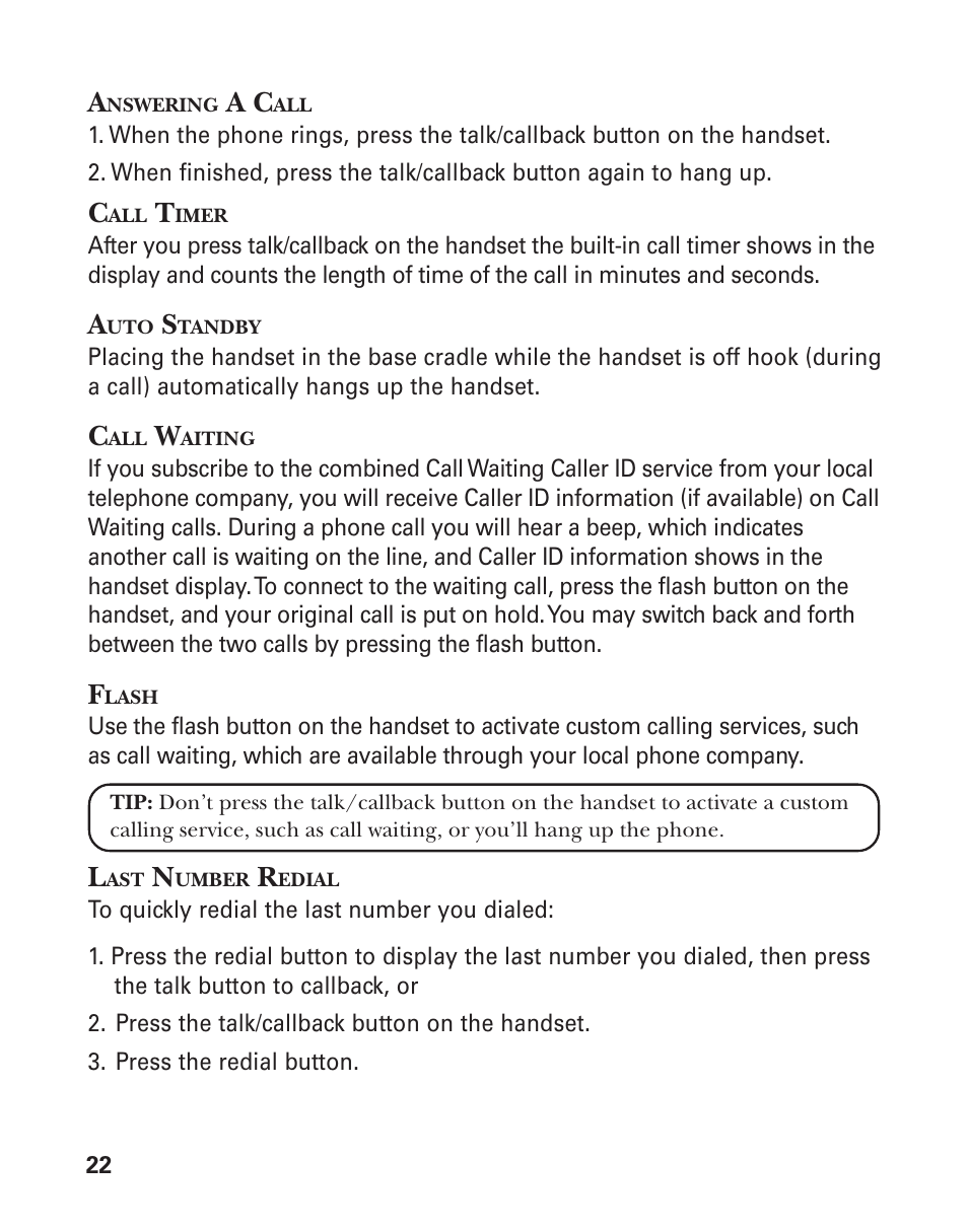 GE 21025/26 User Manual | Page 22 / 120