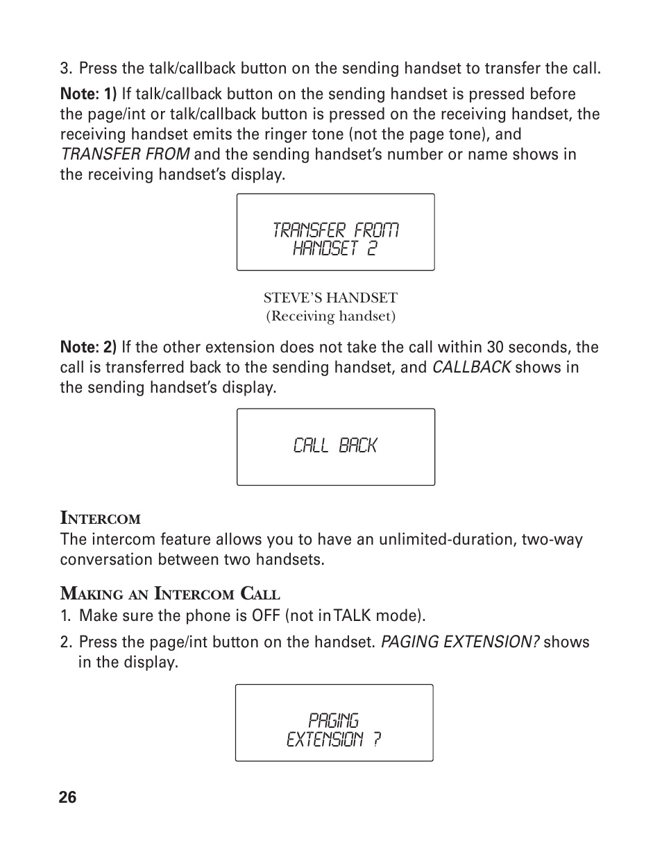 GE 21025/26 User Manual | Page 26 / 120