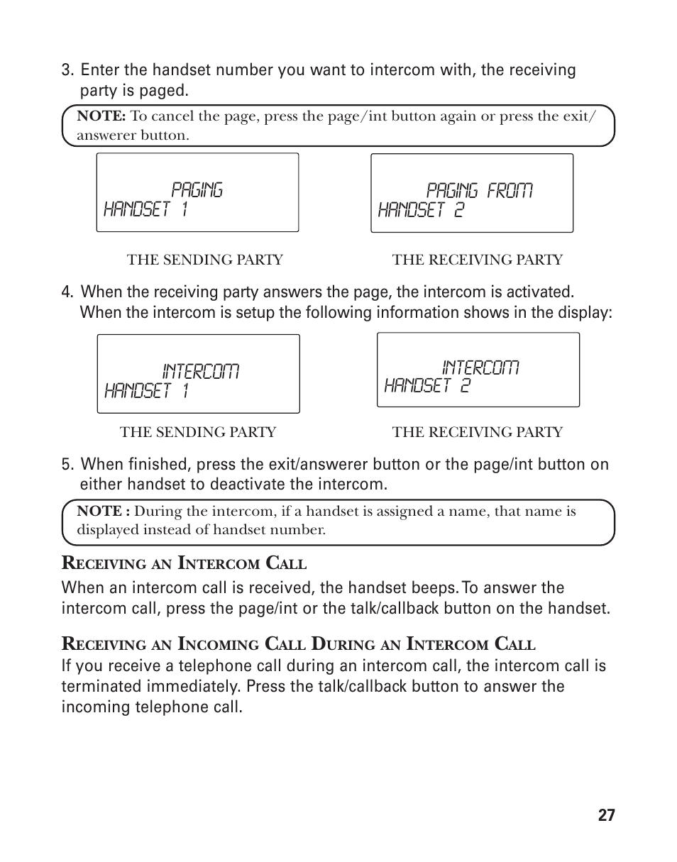 GE 21025/26 User Manual | Page 27 / 120