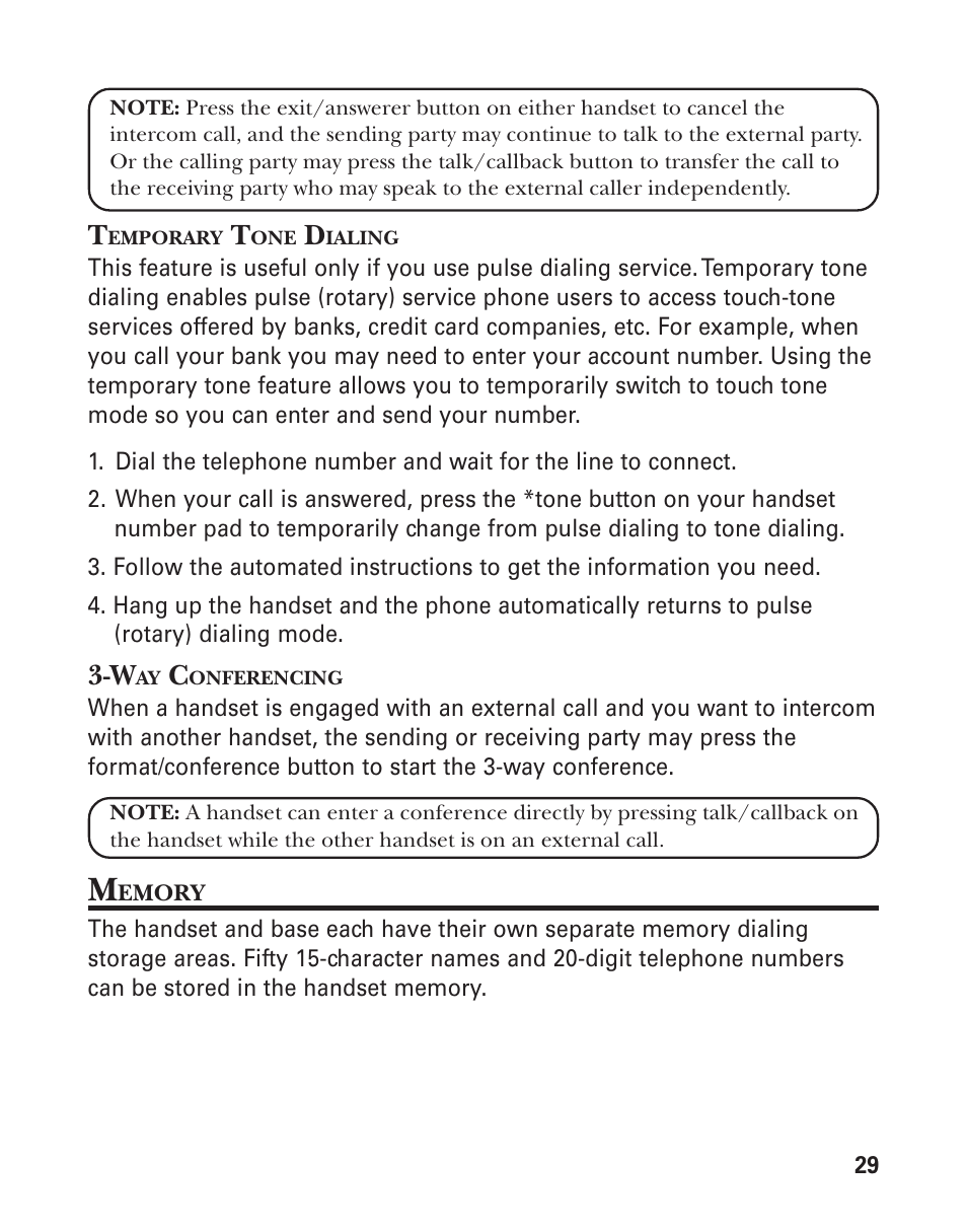 GE 21025/26 User Manual | Page 29 / 120