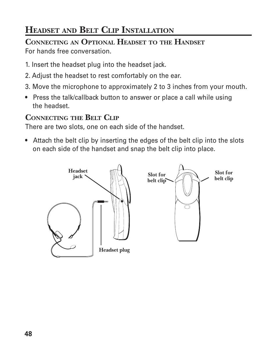 GE 21025/26 User Manual | Page 48 / 120