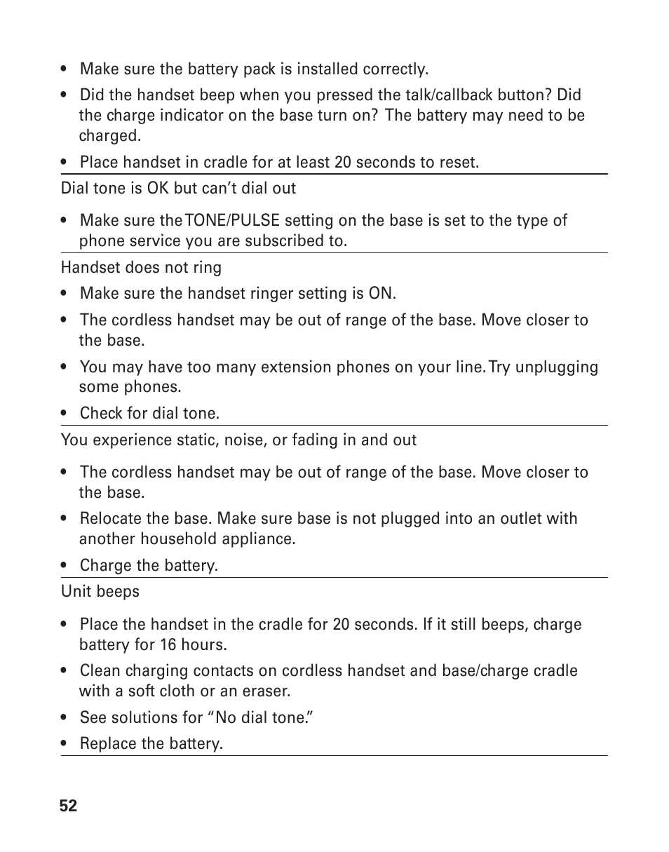 GE 21025/26 User Manual | Page 52 / 120