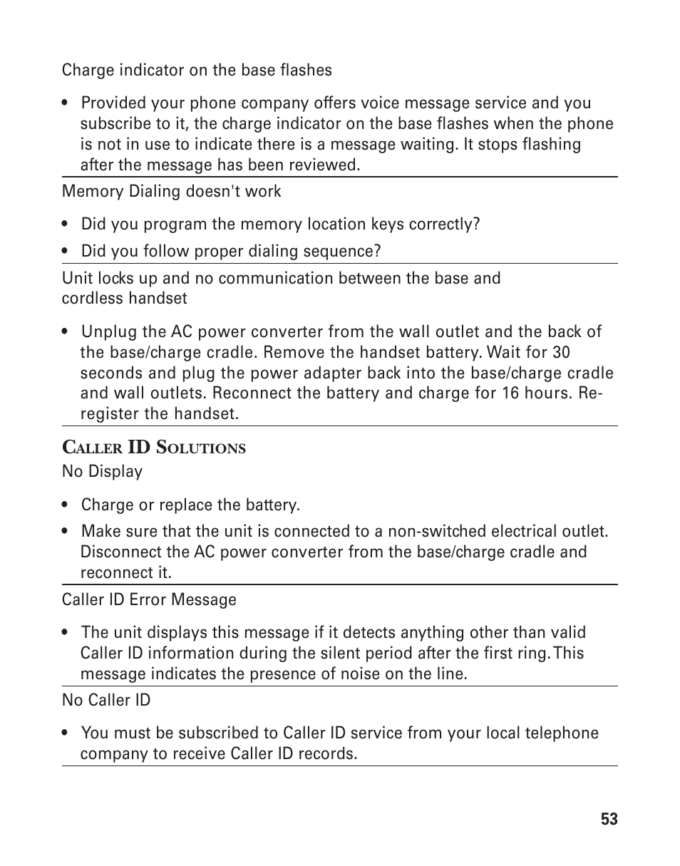 Id s | GE 21025/26 User Manual | Page 53 / 120