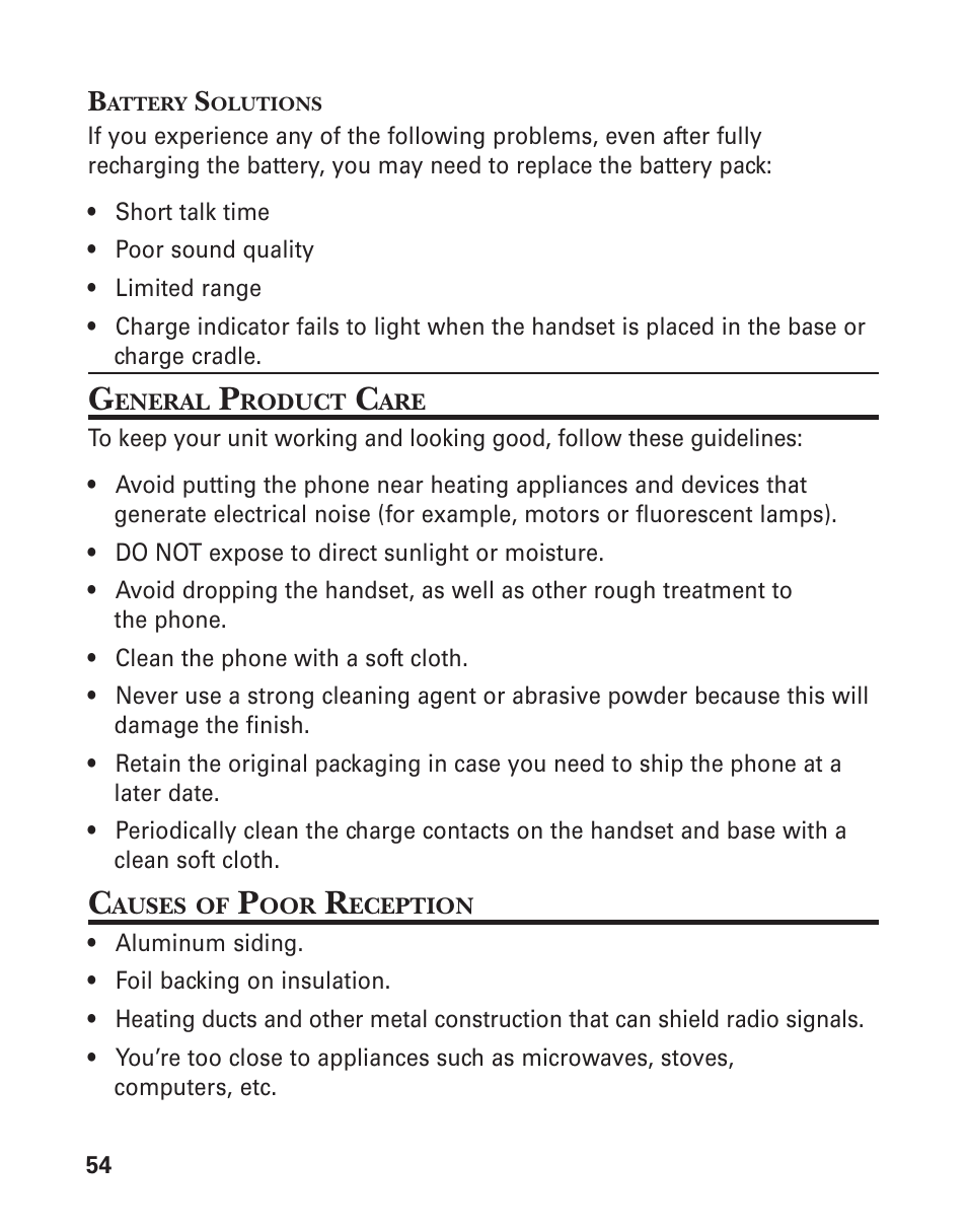 GE 21025/26 User Manual | Page 54 / 120