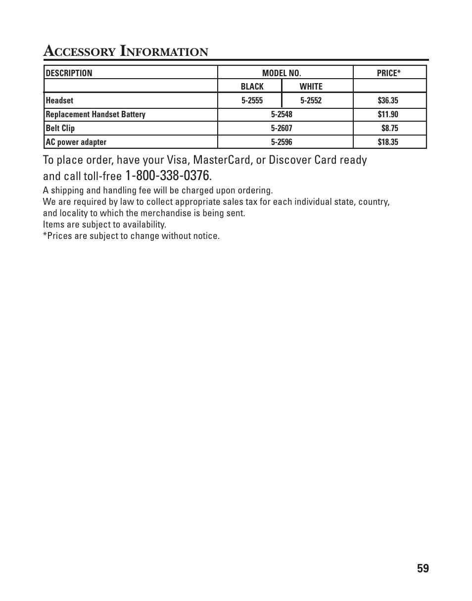 GE 21025/26 User Manual | Page 59 / 120