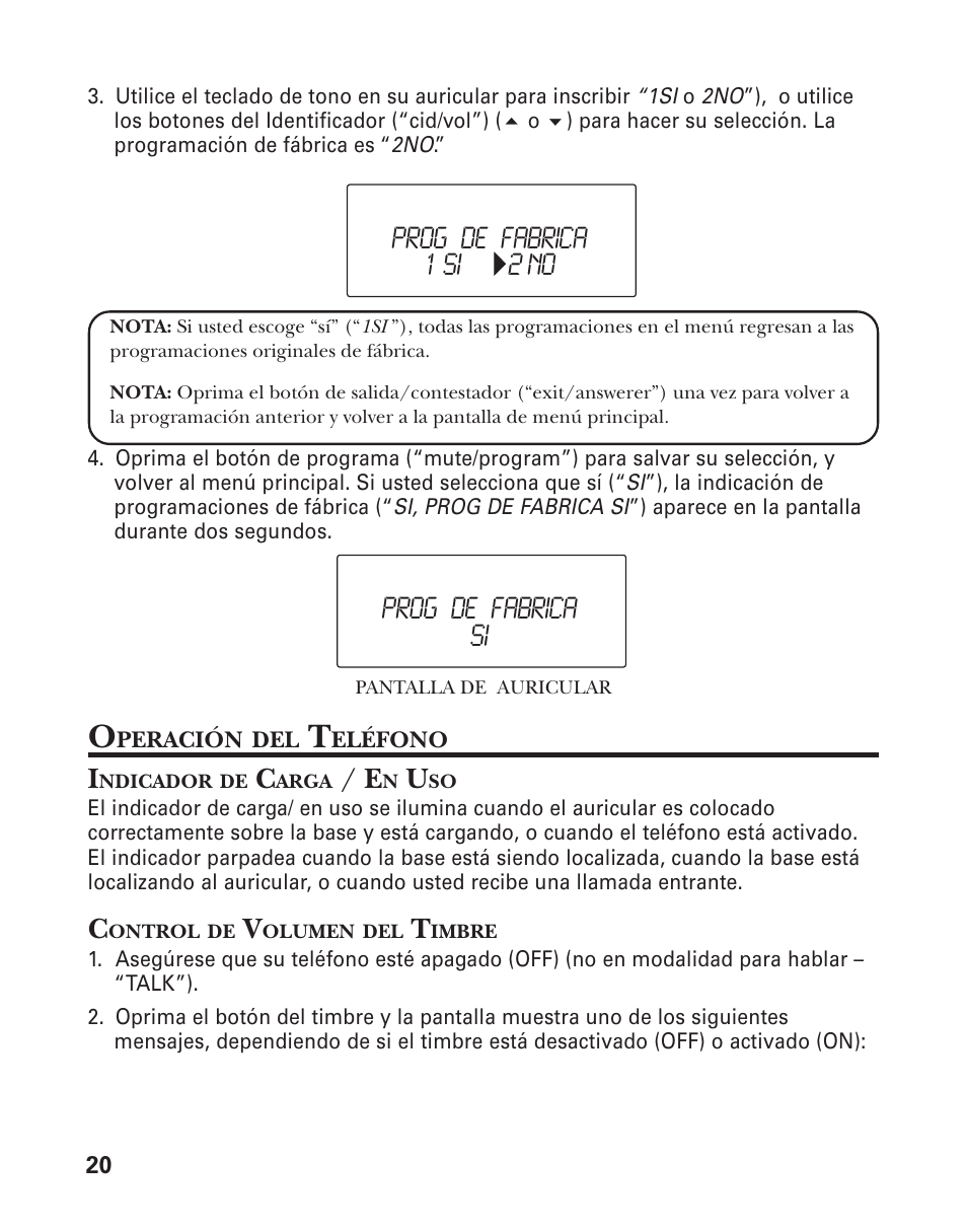 GE 21025/26 User Manual | Page 80 / 120