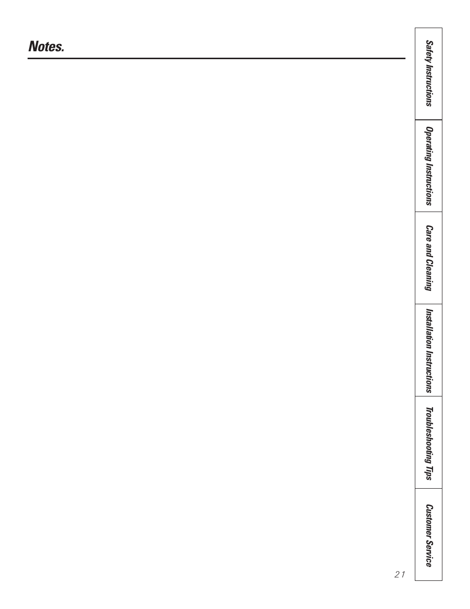GE 164D3333P184 User Manual | Page 21 / 24