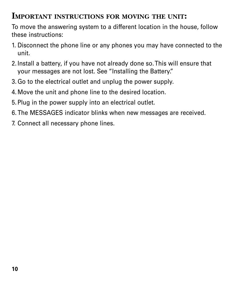 GE 29879 User Manual | Page 10 / 76