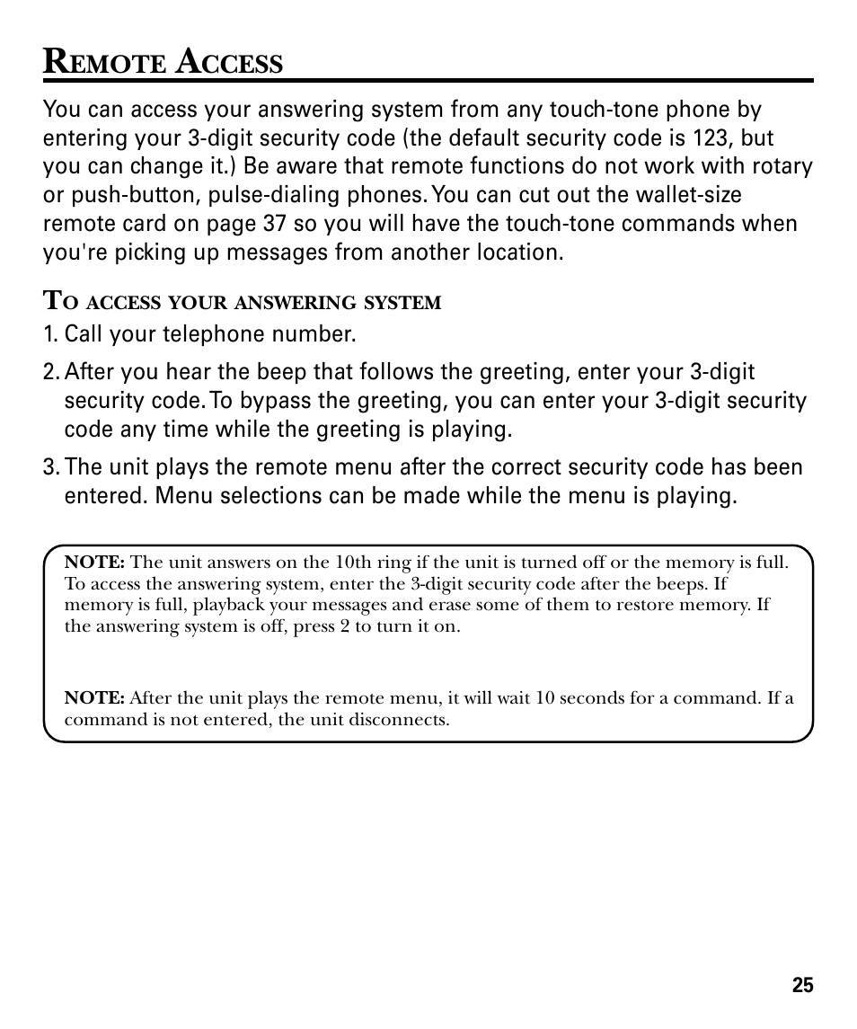 GE 29879 User Manual | Page 25 / 76