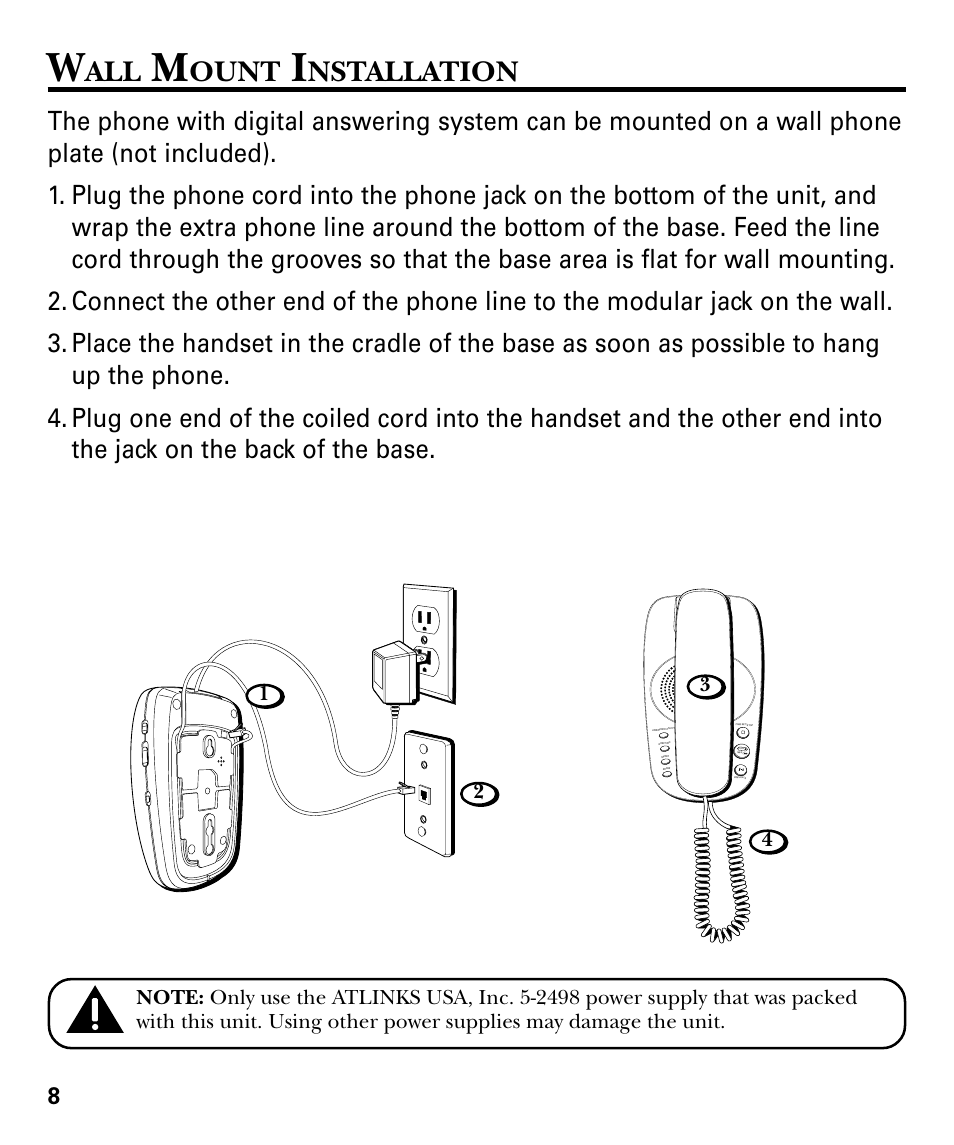 Ount, Nstallation | GE 29879 User Manual | Page 8 / 76