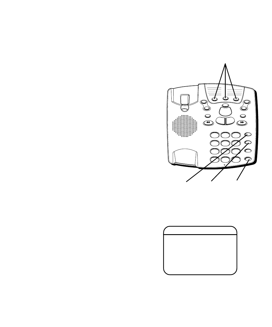 Memory features, Storing a number in memory, Adding a pause to the dialing sequence | Emory, Eatures, Toring, Umber, Dding, Ause to, Ialing | GE 29870 Series User Manual | Page 13 / 56