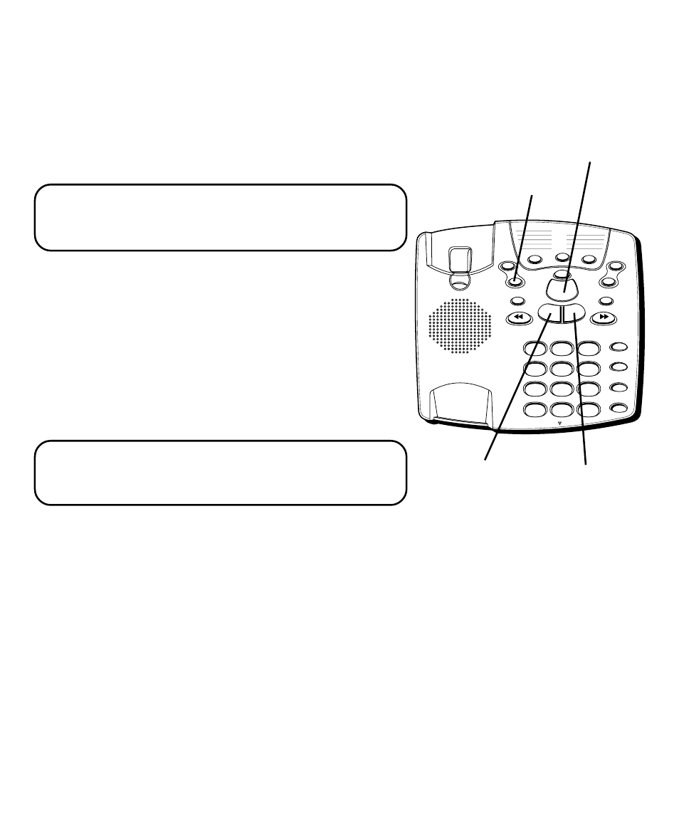 Para dejar un recado, Para grabar en 2 sentidos (2-way), Ejar | Ecado, Rabar, Entidos | GE 29870 Series User Manual | Page 46 / 56