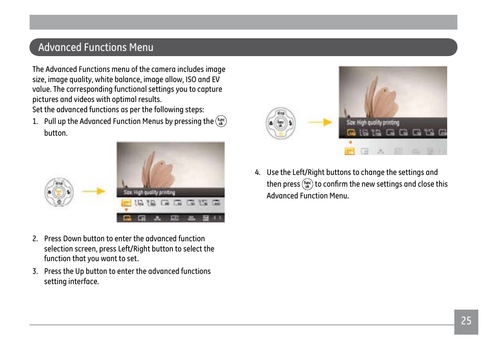 GE PJ1 User Manual | Page 28 / 91