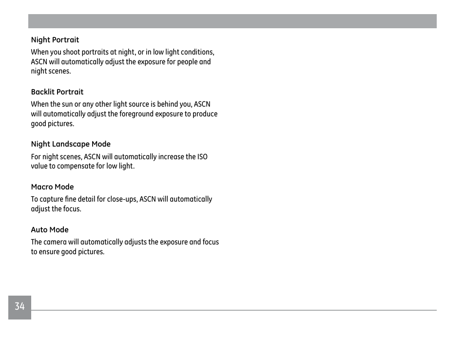 GE PJ1 User Manual | Page 37 / 91