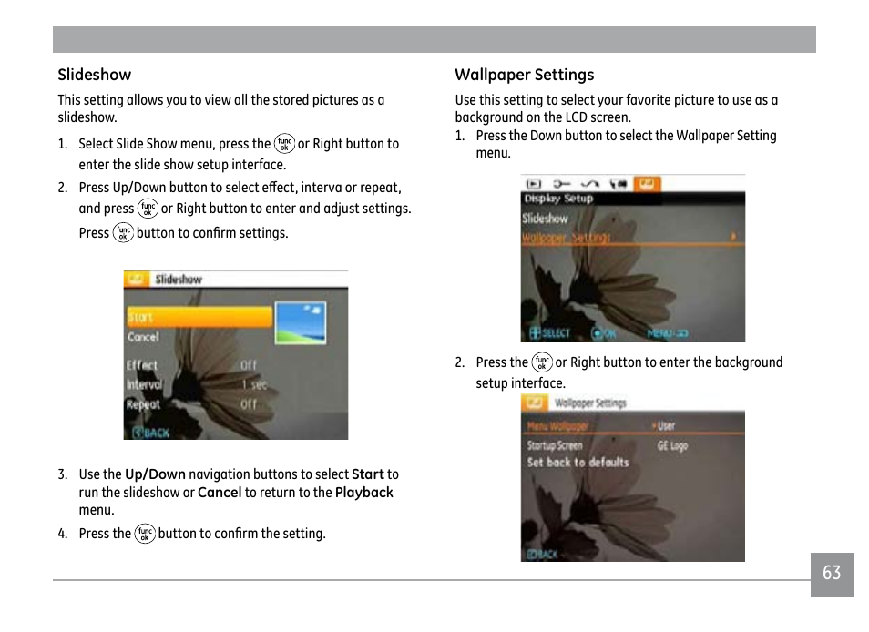 GE PJ1 User Manual | Page 66 / 91