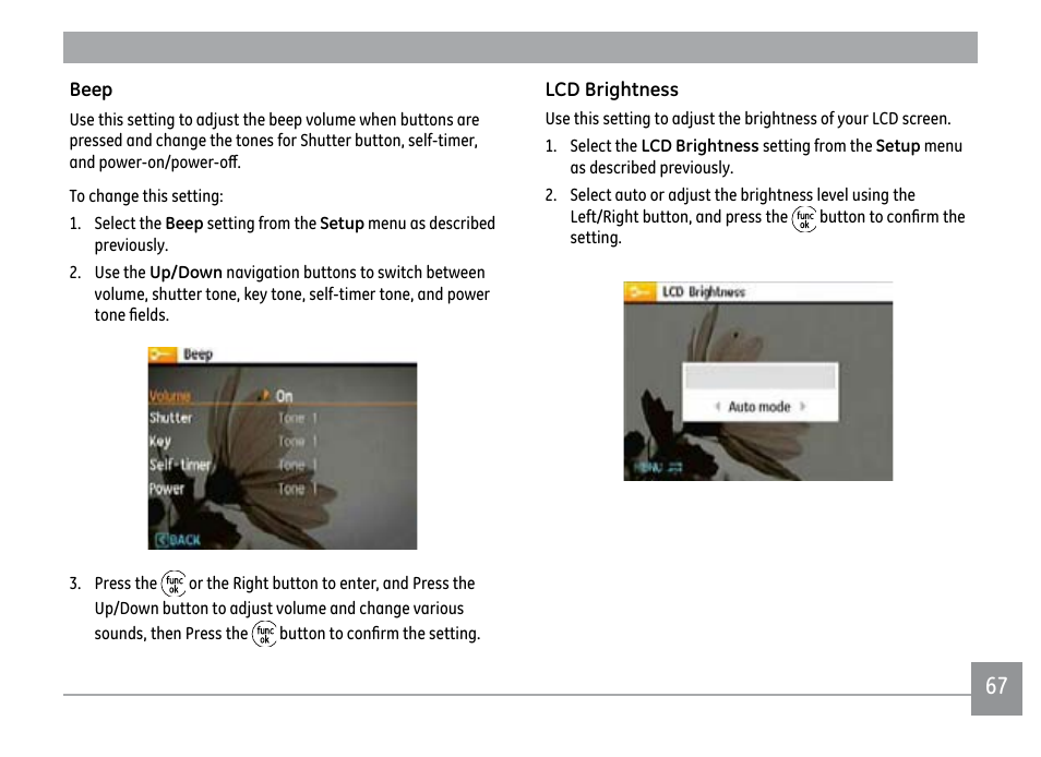 GE PJ1 User Manual | Page 70 / 91