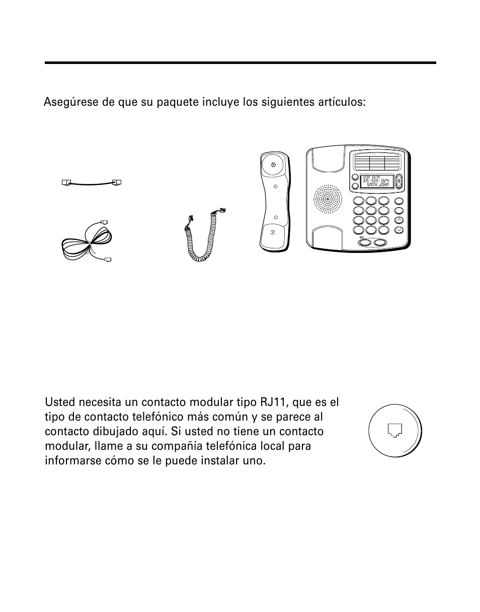 Lista de partes, Antes de comenzar, Requerimientos de contacto modular | Ista, Partes, Ntes, Omenzar, Equerimientos, Ontacto, Odular | GE 29299 User Manual | Page 41 / 72