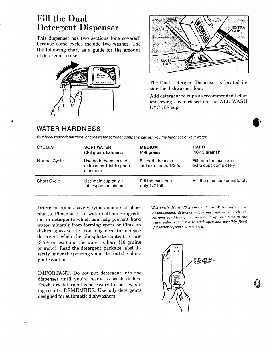 Lne i^uai determent disoenser | GE 49-5301-1 User Manual | Page 8 / 16