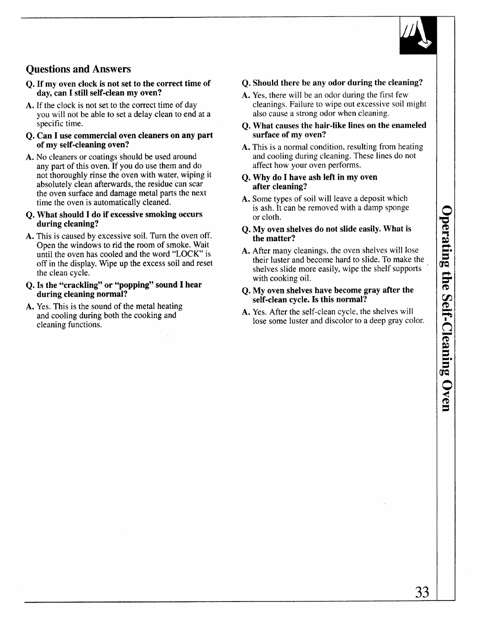 Questions and answers | GE 164D2966P127-I User Manual | Page 33 / 44