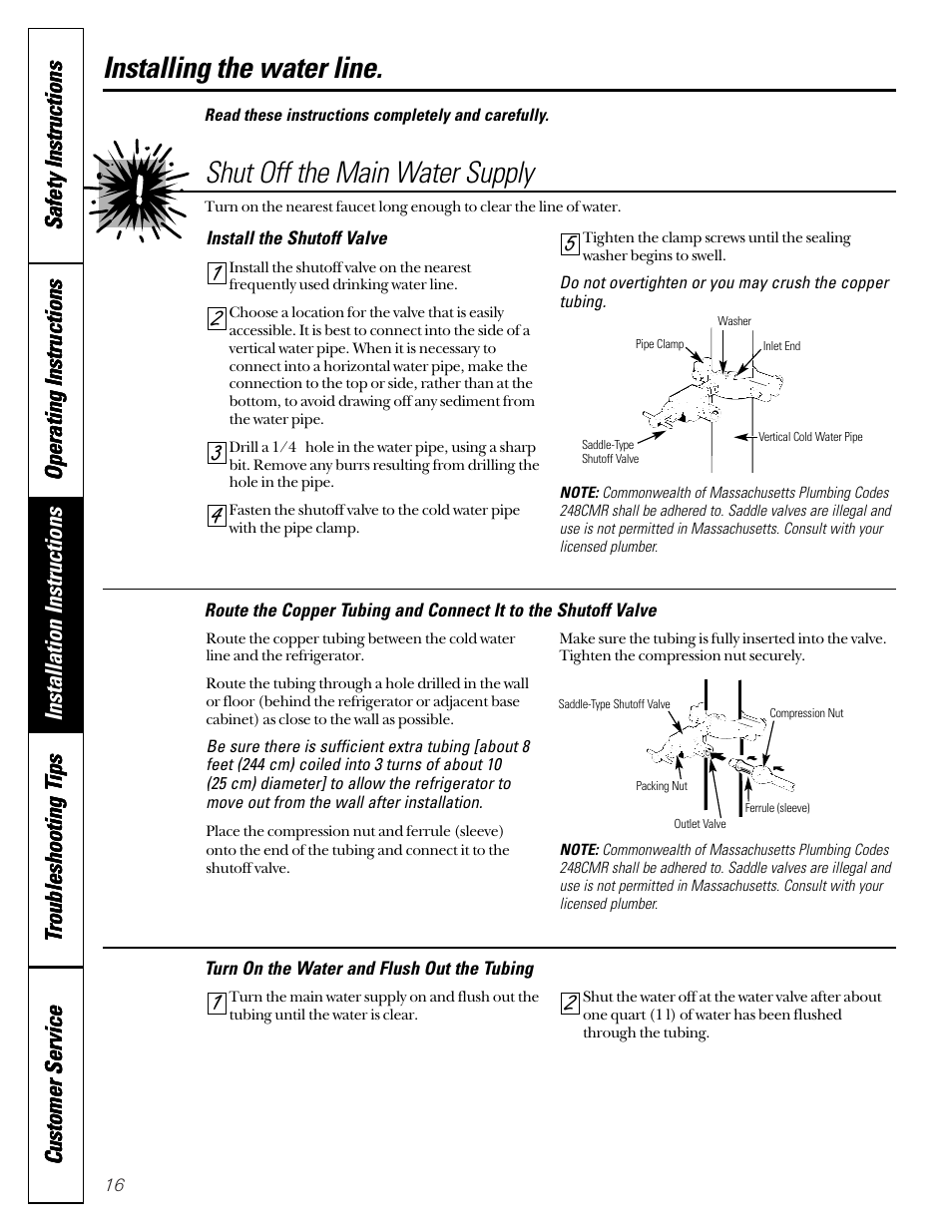 GE 49-60080 7-00 JR User Manual | Page 16 / 76