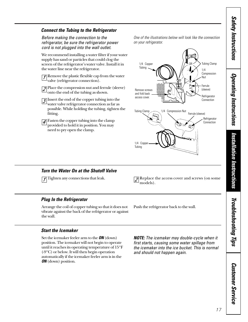 GE 49-60080 7-00 JR User Manual | Page 17 / 76