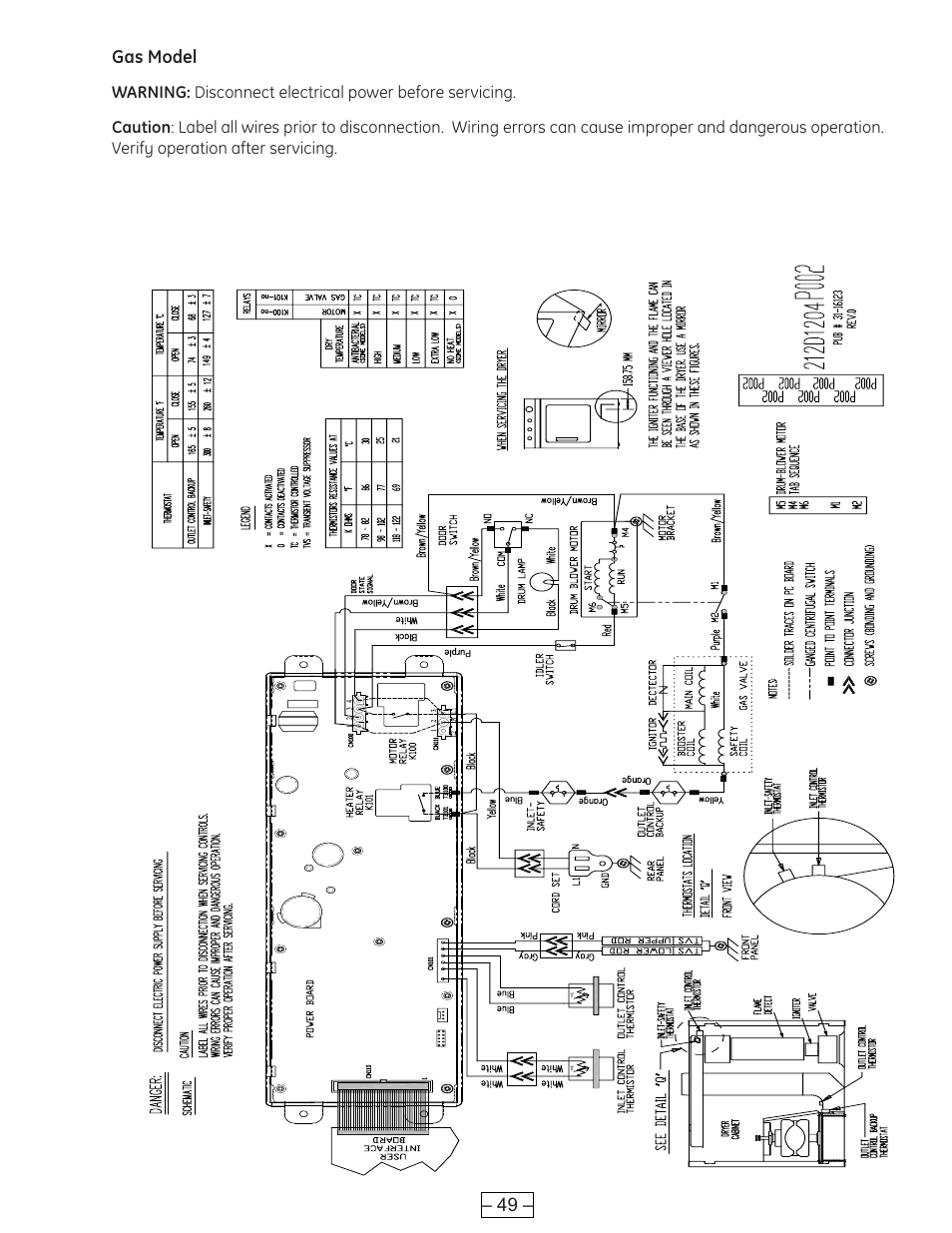 GE DCVH515 User Manual | Page 49 / 50