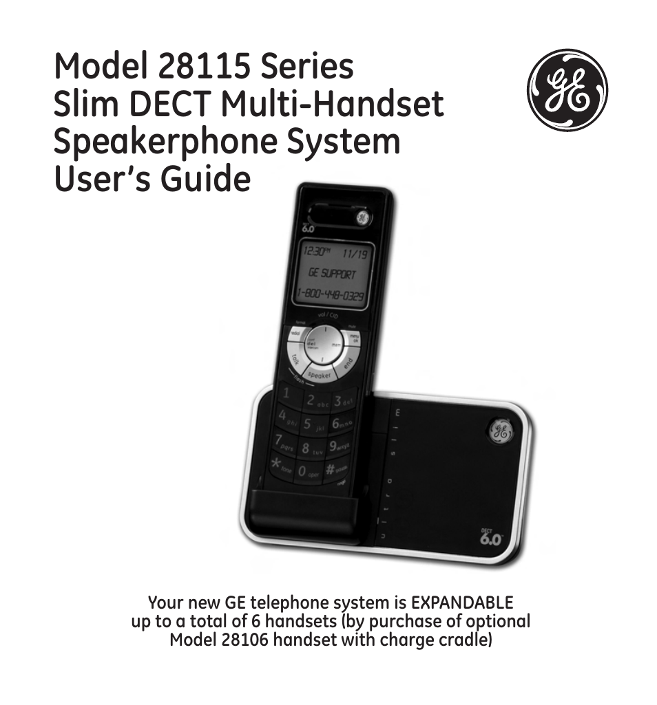 GE 28115 Series User Manual | 84 pages