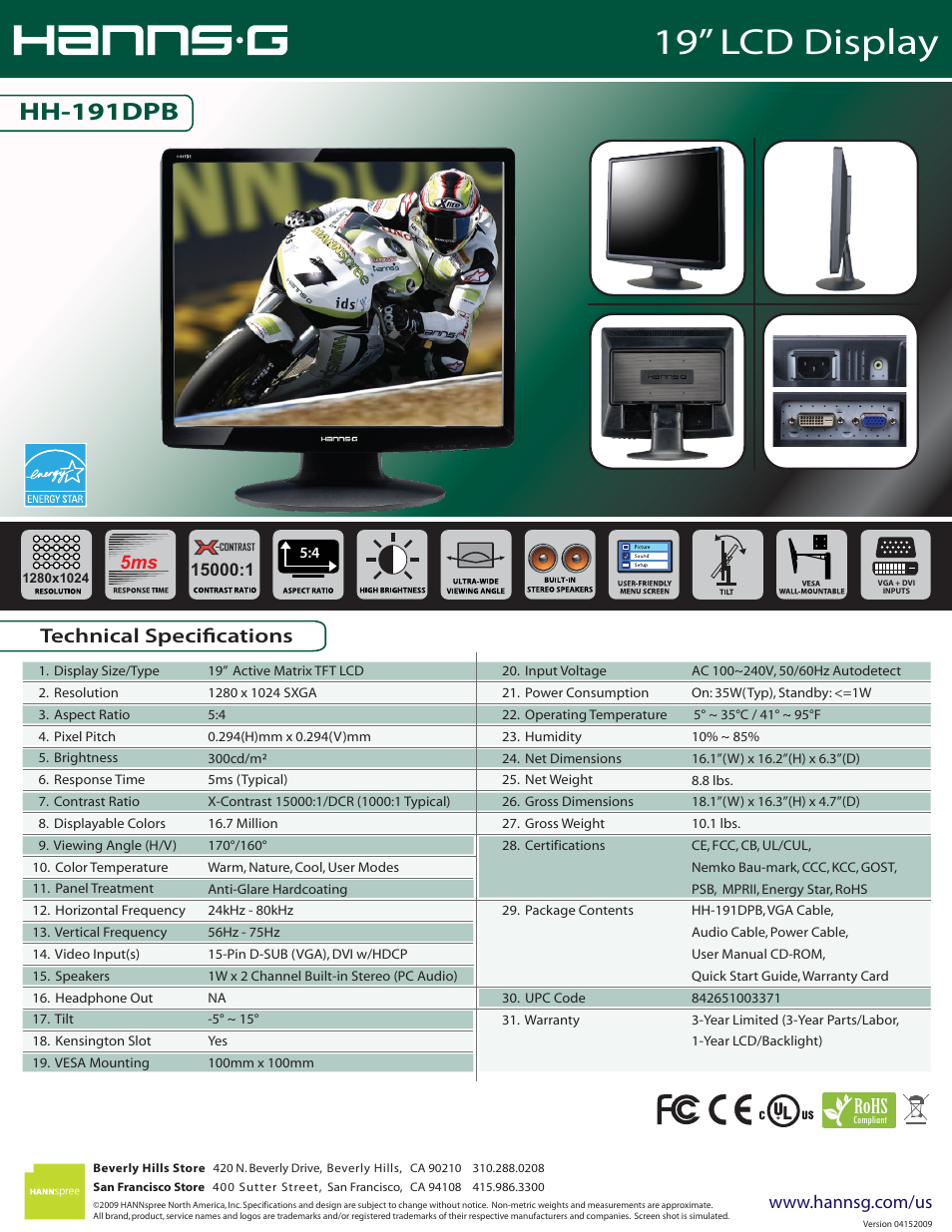 GE EER3001 User Manual | 1 page