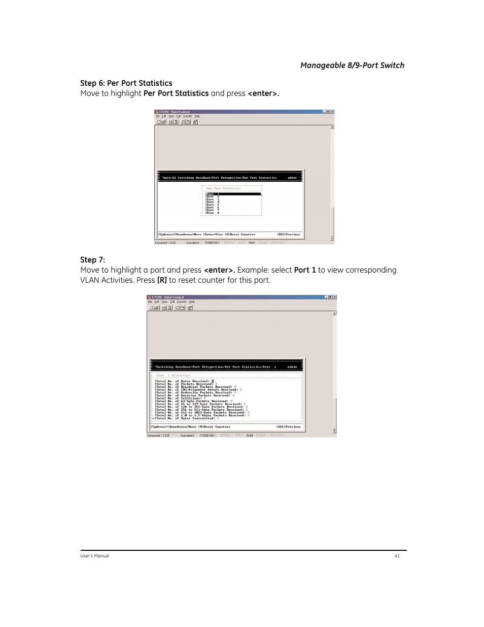 GE EtherNAV D7600 Series User Manual | Page 45 / 90