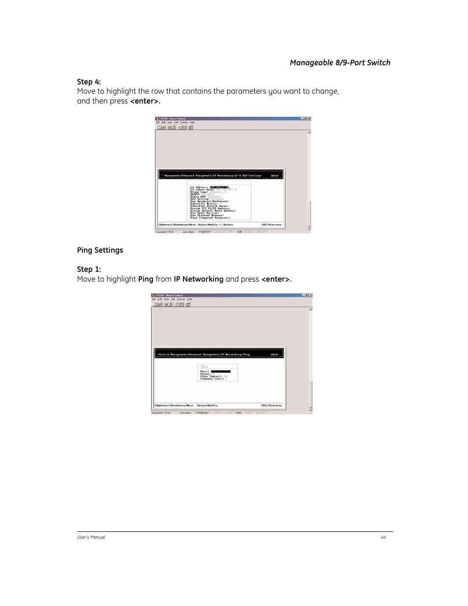 GE EtherNAV D7600 Series User Manual | Page 48 / 90