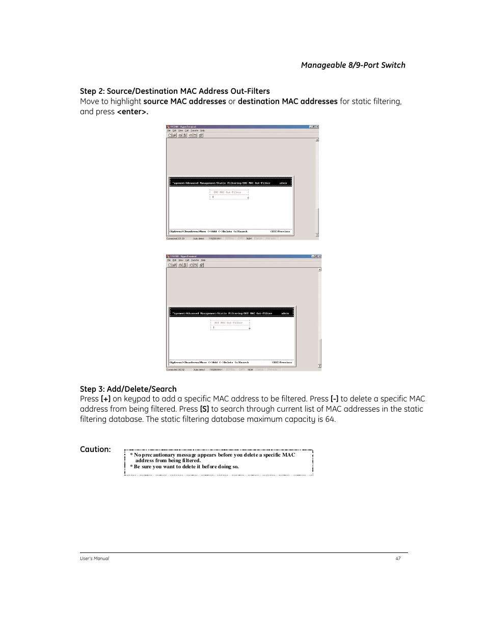 GE EtherNAV D7600 Series User Manual | Page 51 / 90