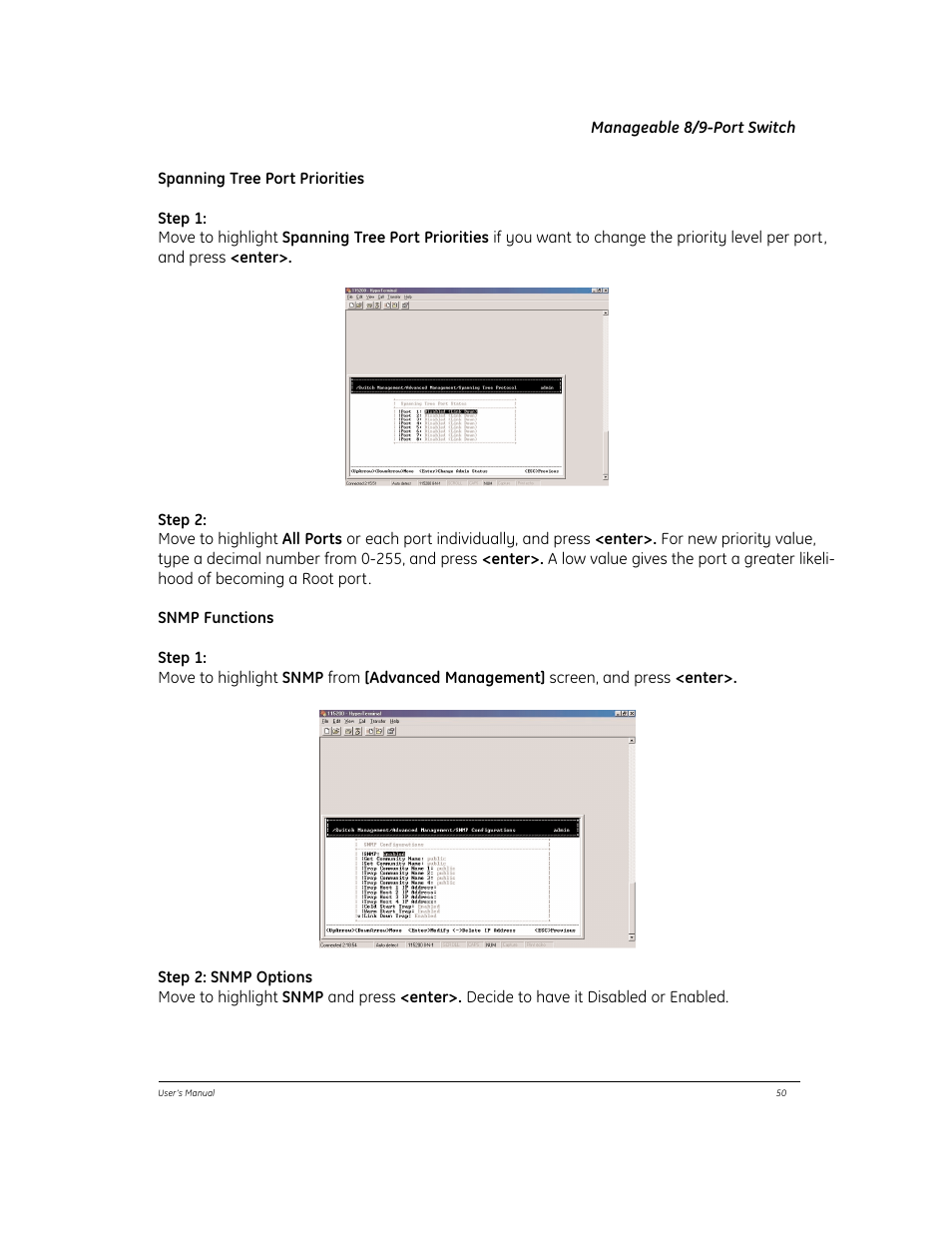 GE EtherNAV D7600 Series User Manual | Page 54 / 90