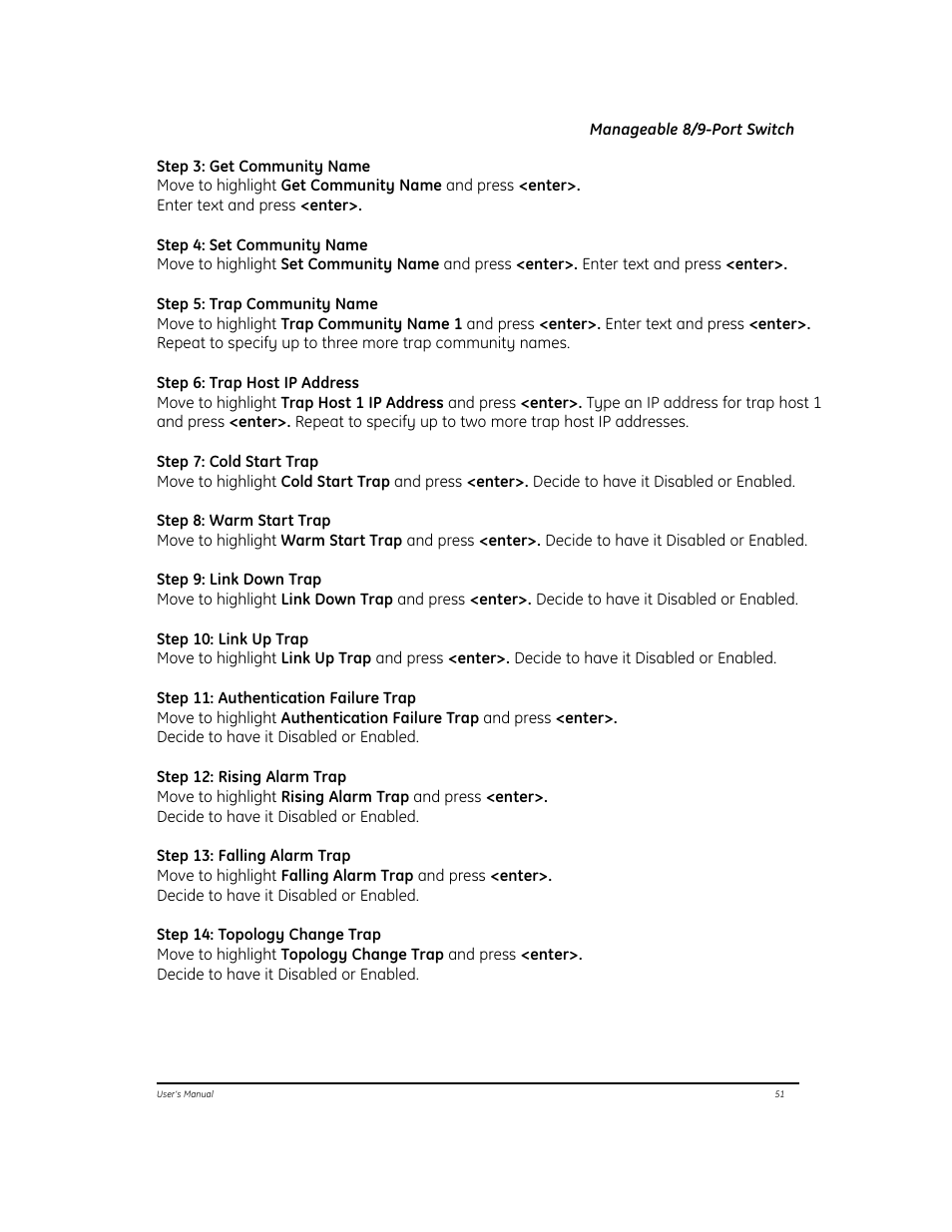 GE EtherNAV D7600 Series User Manual | Page 55 / 90