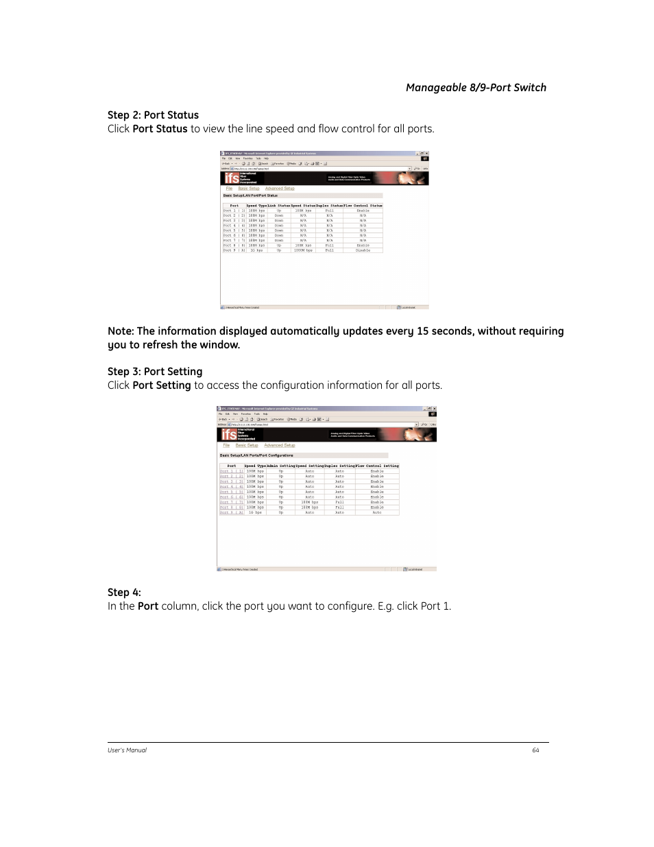 GE EtherNAV D7600 Series User Manual | Page 68 / 90