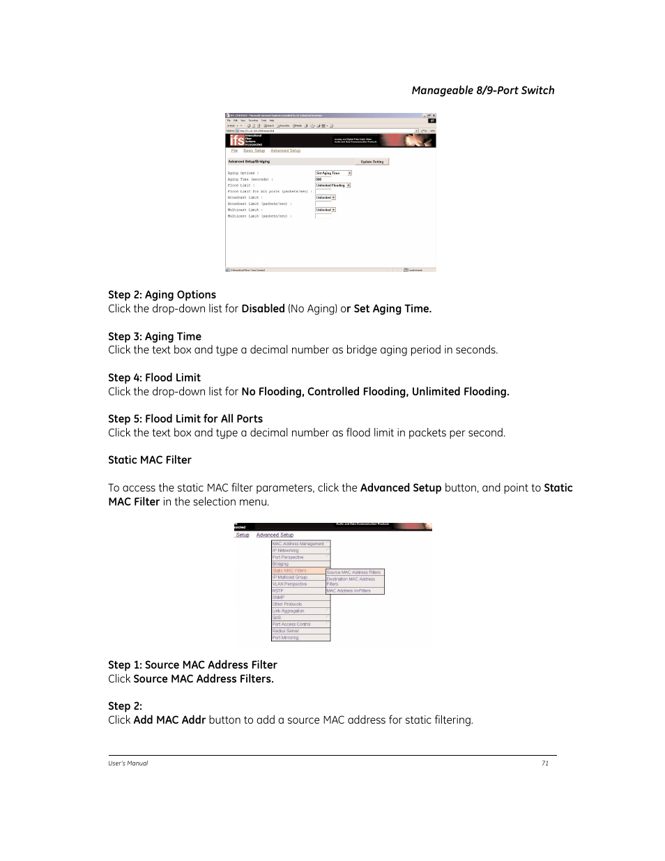 GE EtherNAV D7600 Series User Manual | Page 75 / 90