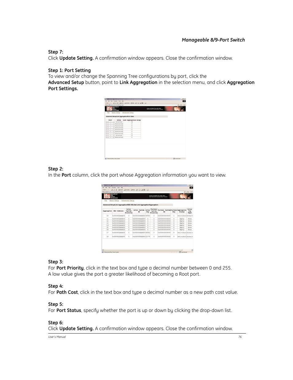 GE EtherNAV D7600 Series User Manual | Page 80 / 90