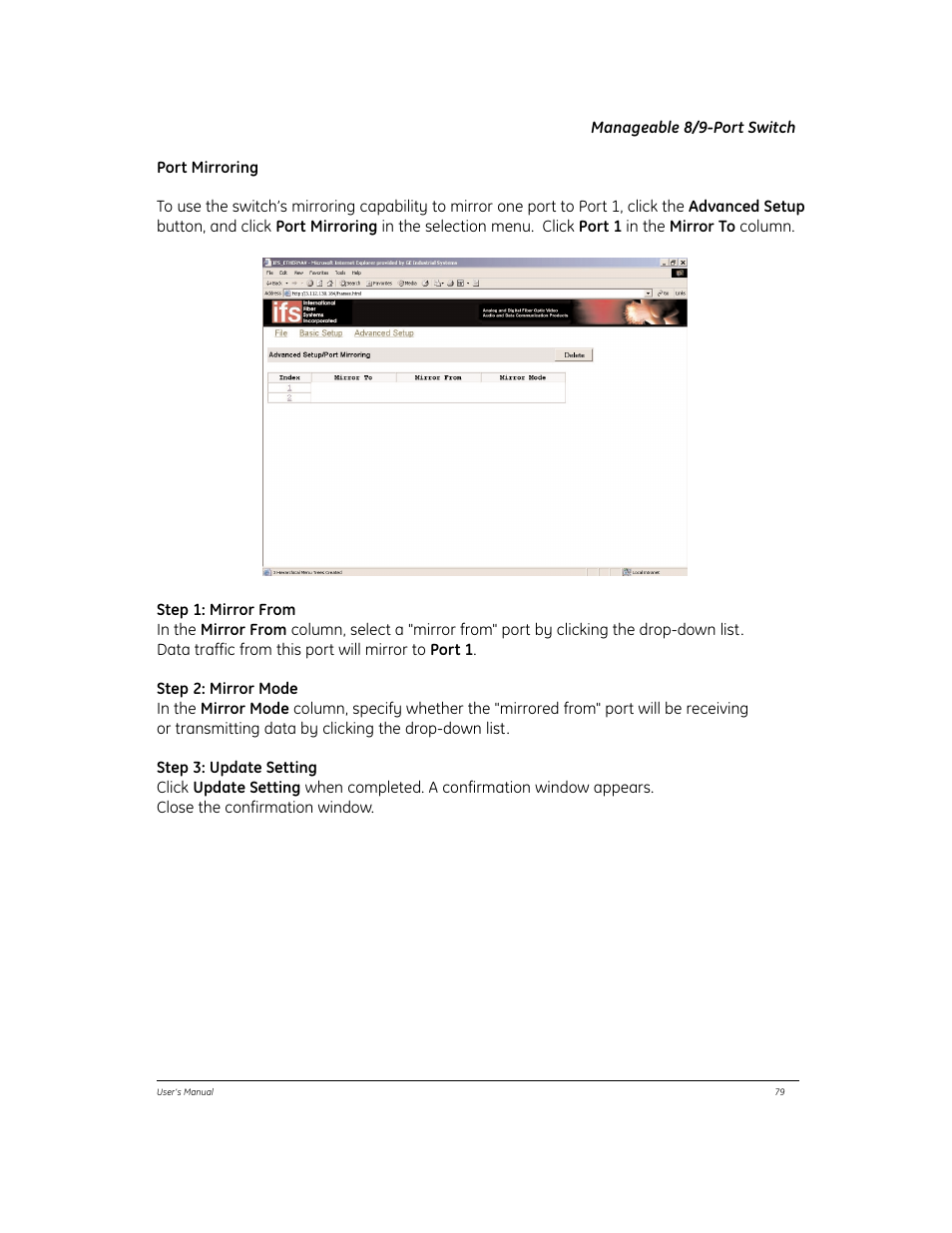 GE EtherNAV D7600 Series User Manual | Page 83 / 90