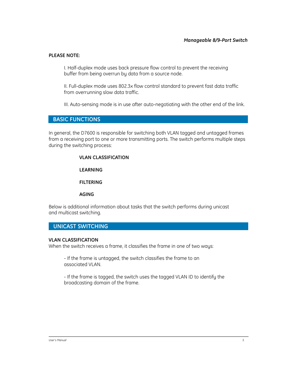 GE EtherNAV D7600 Series User Manual | Page 9 / 90
