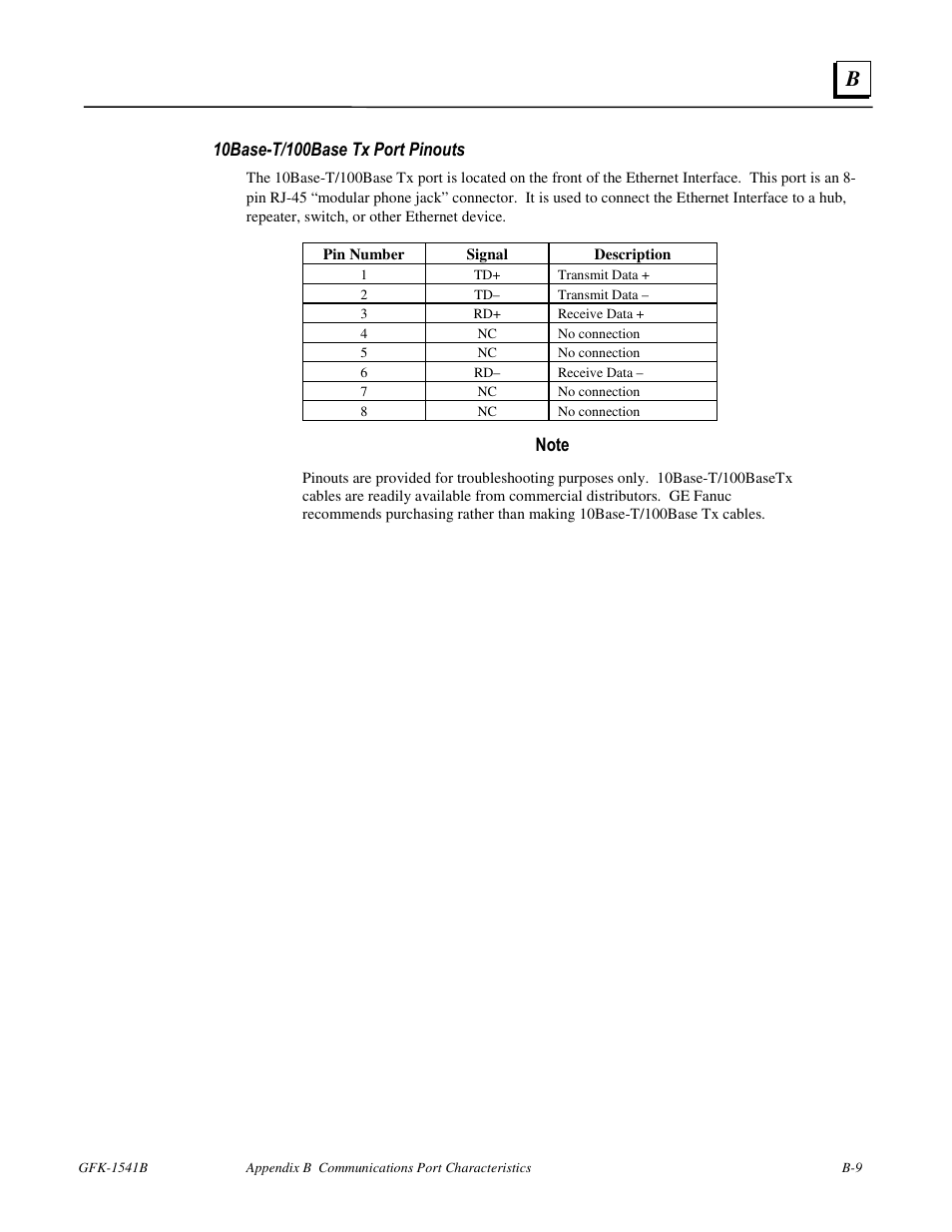 GE GFK-1541B User Manual | Page 210 / 240