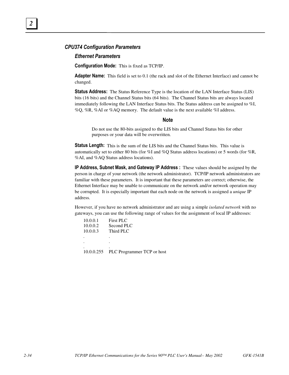 GE GFK-1541B User Manual | Page 47 / 240