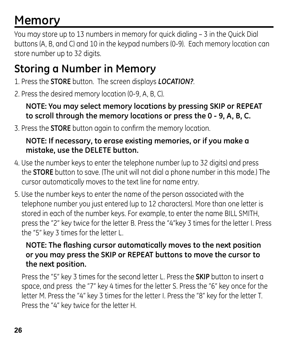 GE 00024178 User Manual | Page 26 / 44