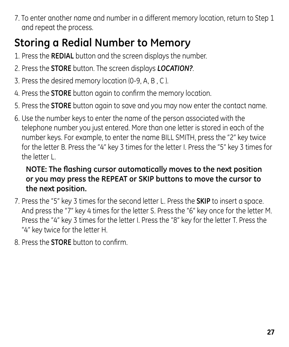 GE 00024178 User Manual | Page 27 / 44