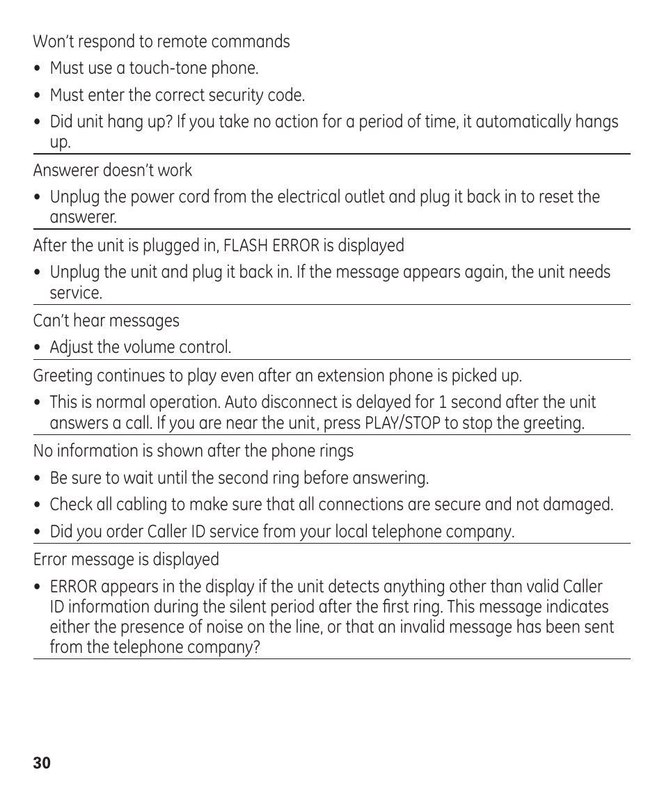 GE 55927740 User Manual | Page 30 / 72