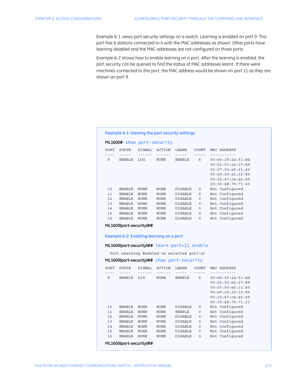 GE ML1600 User Manual | Page 101 / 324