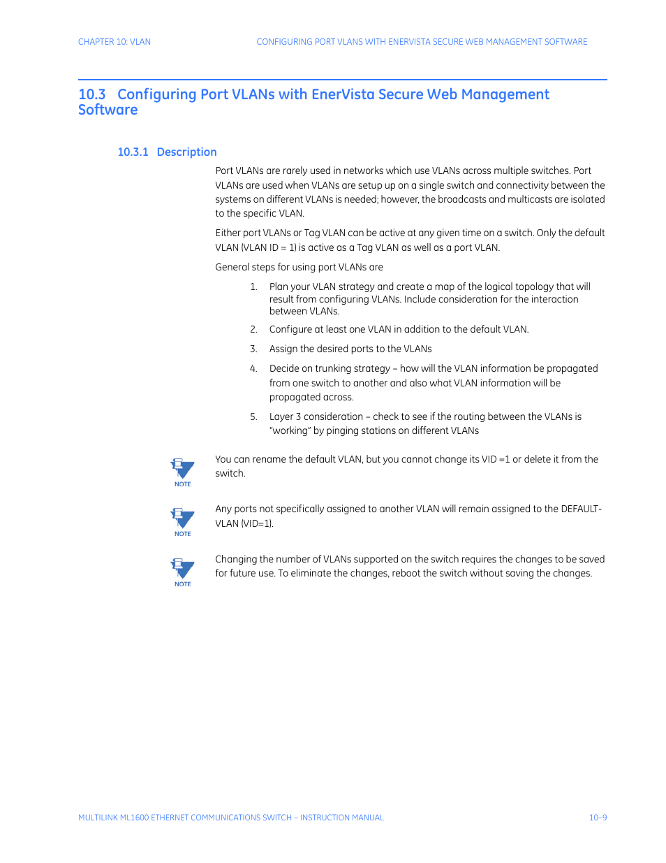 1 description, Software -9, Escription | GE ML1600 User Manual | Page 161 / 324