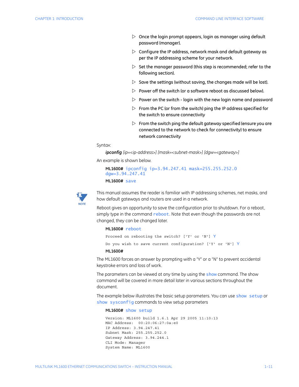 GE ML1600 User Manual | Page 19 / 324